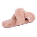 Ladies Daisy Sheepskin Slider Rose Extra Image 2 Preview